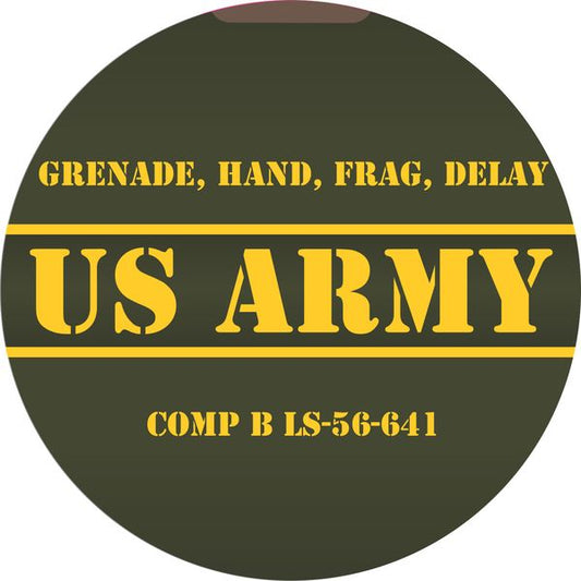 U.S. Army Grenade Round Sticker