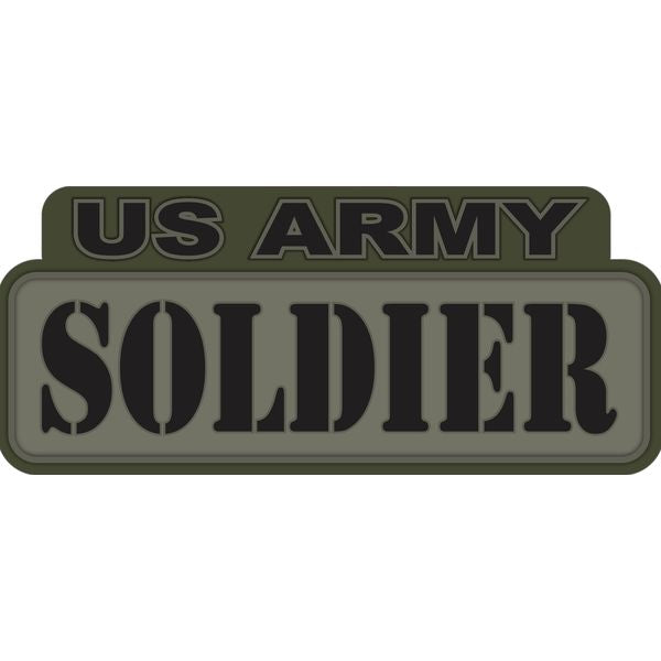 U.S. Army Soldier Stacked Sticker