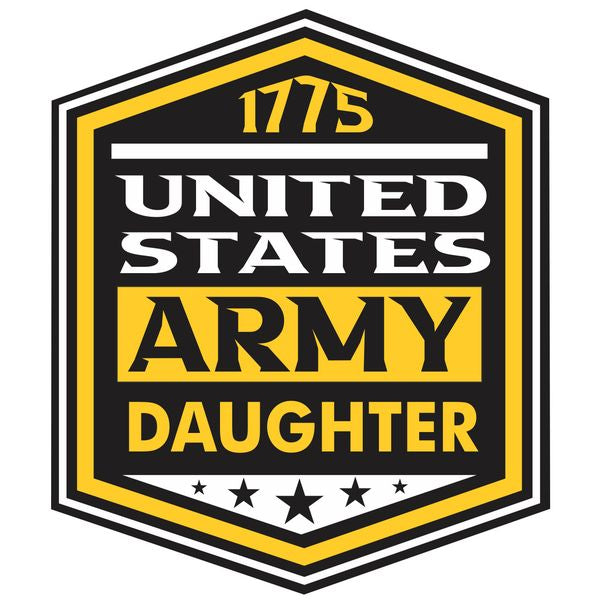 United States Army Daughter 1775 Sticker