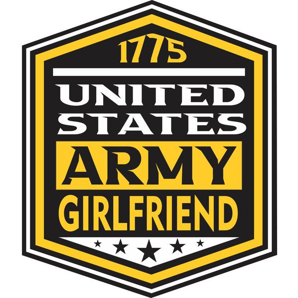 United States Army Girlfriend 1775 Sticker