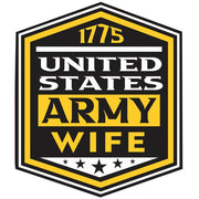 United States Army Wife 1775 Sticker