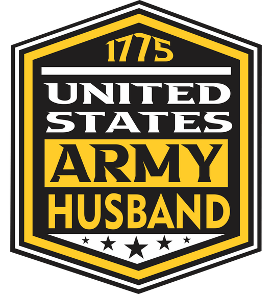 United States Army Husband 1775 Sticker