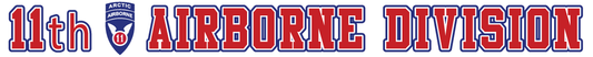 11th Airborne Division Arctic Airborne Window Strip