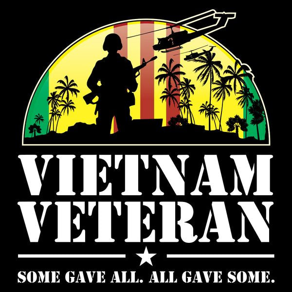 Vietnam Veteran Some Gave All. All Gave Some 4"x6" Sticker