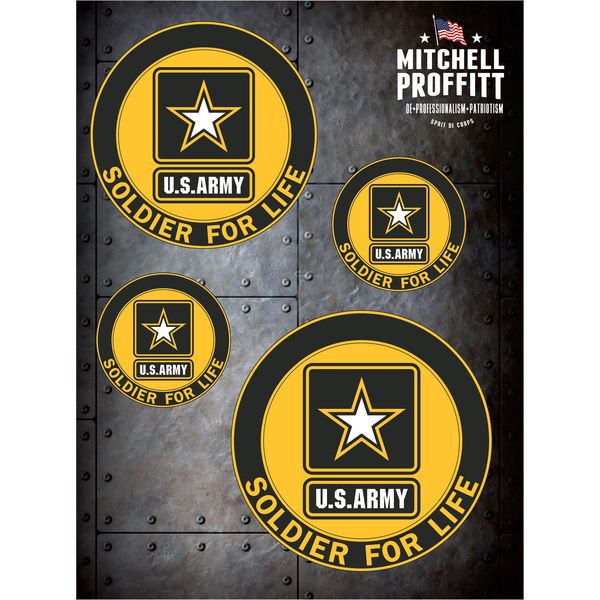 Soldier for Life Sticker Sheet Sticker