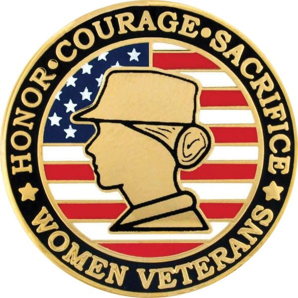 Women Veterans Honor Courage Sacrifice Sticker