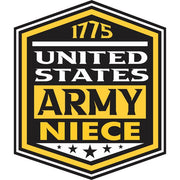 United States Army Niece 1775 Sticker