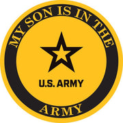 My Son is in the U.S. Army w/ New Army Star Decal