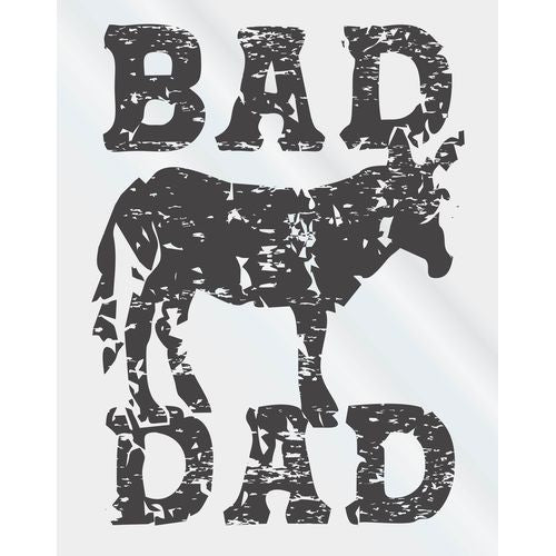Bad Ass Dad Decal