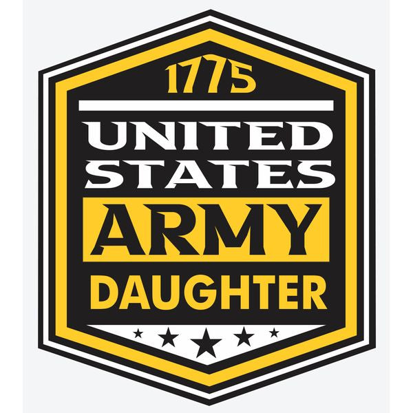 United States Army Daughter 1775 Decal