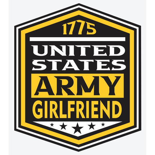 United States Army Girlfriend 1775 Decal