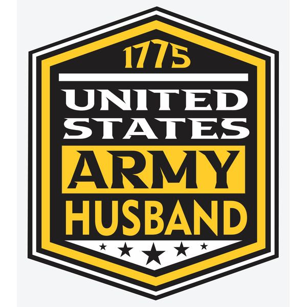 United States Army Husband 1775 Decal