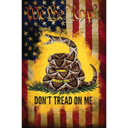 We The People Don?ÇÖt Tread On Me Flag Sticker