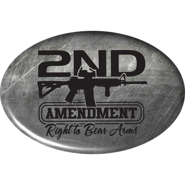 Second Amendment with Rifle Right to Bear Arms Sticker