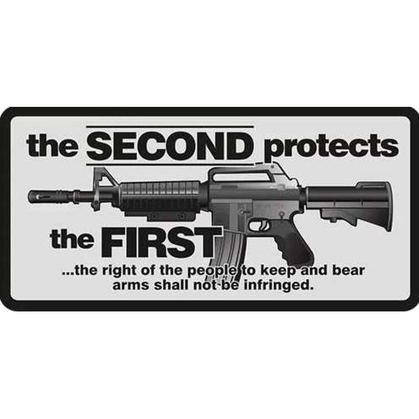 The Second Protects the First Sticker