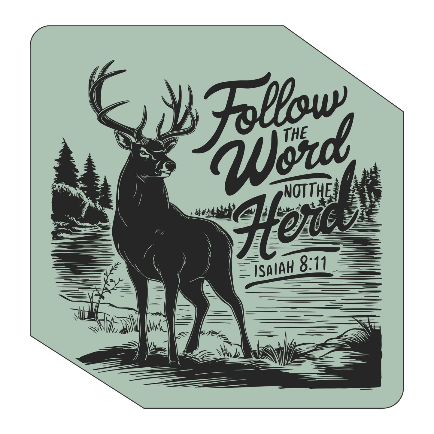 Sticker - Follow the Word