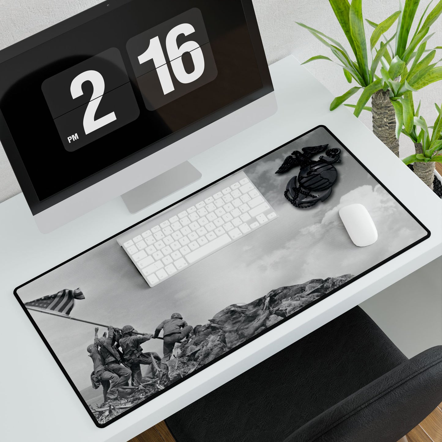 USMC Iwa Jima Desk Pad