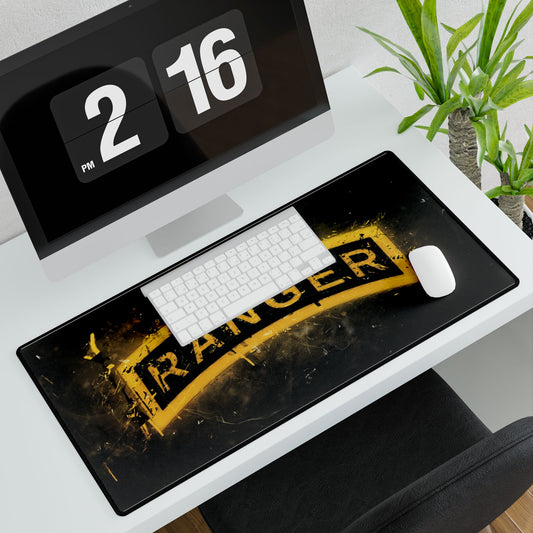 US Army Ranger Tattered Arc Desk Pad