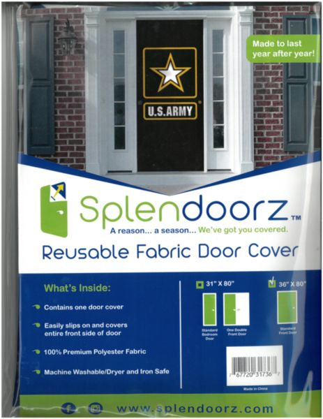 U.S. Army Star on Door Cover