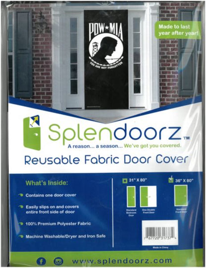 POW/MIA Emblem You Are Not Forgotten on Door Cover