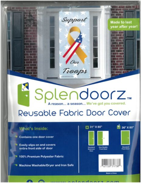 Support Our Troops on Door Cover