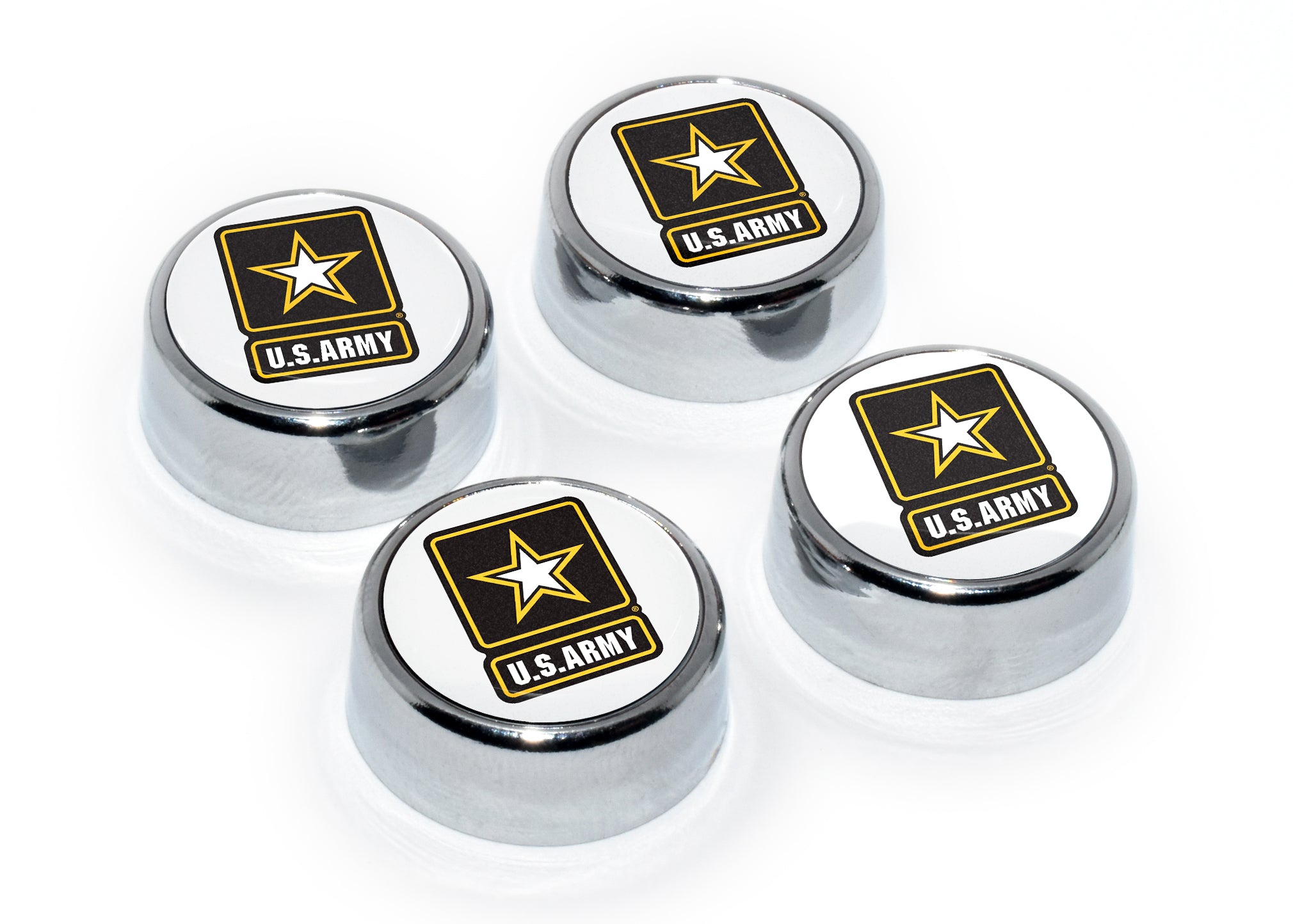 U S Army License Plate Screw Caps u-s-army-license-plate-screw-caps