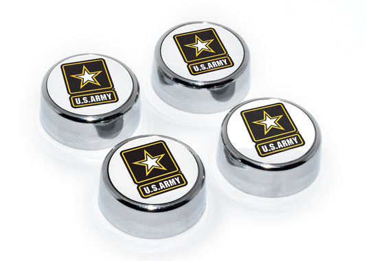 U.S. Army License Plate Screw Caps