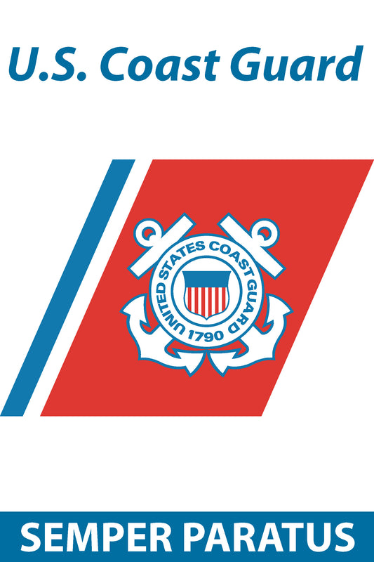 US Coast Guard Garden Flag