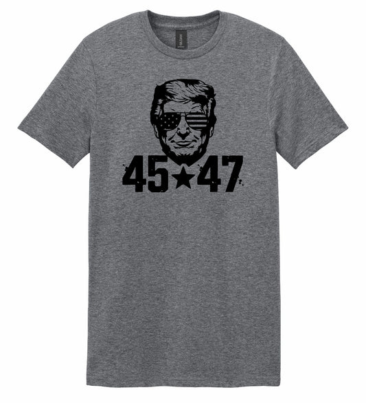 Trump 45 and 47 T-Shirt