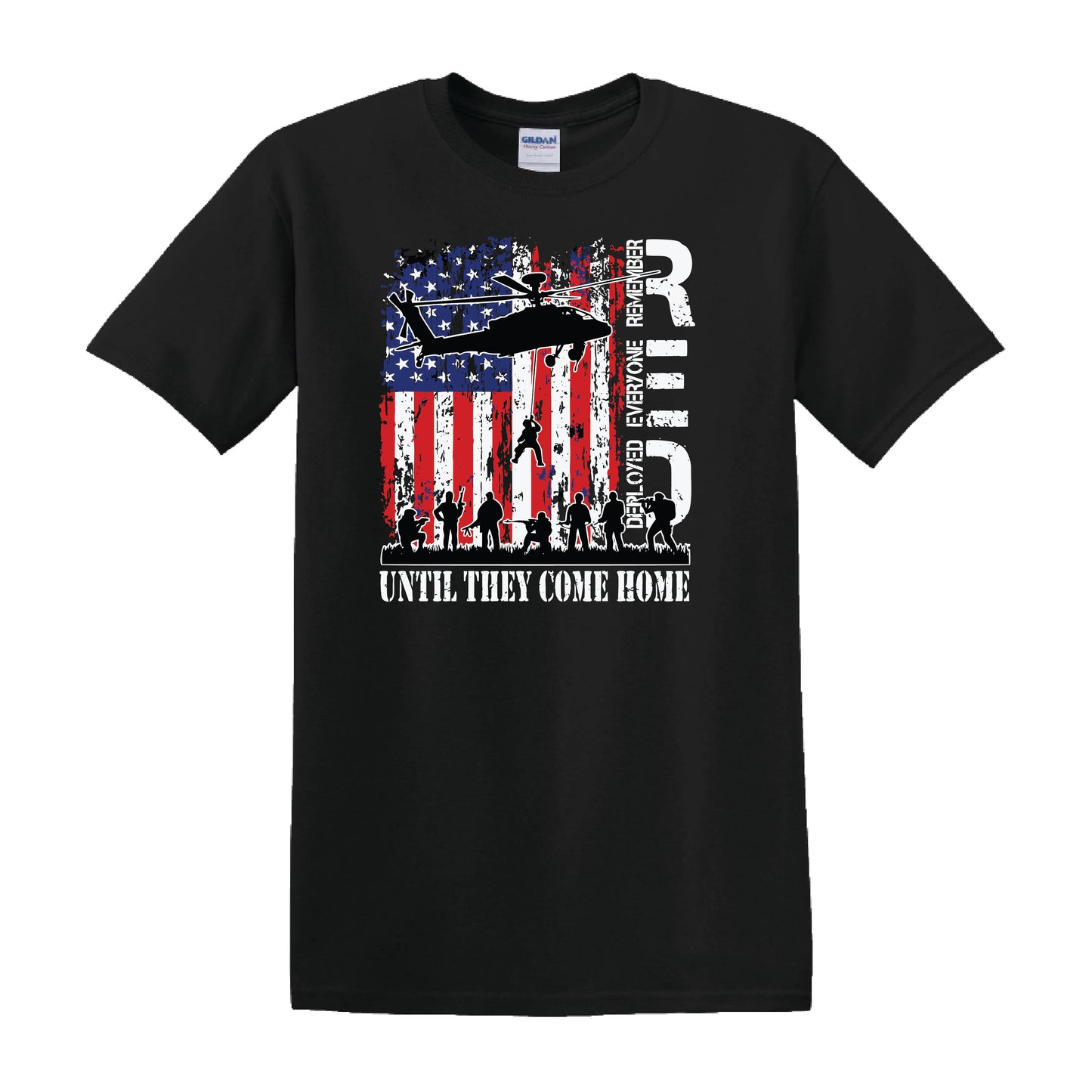 Red Friday T-Shirt - "Until They Come Home"
