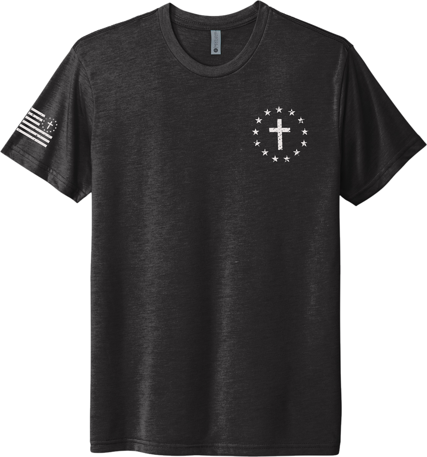 One Nation Under God Design on Vintage Heavy Metal T-Shirt