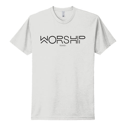 Worship Psalm 66:4 T-Shirt