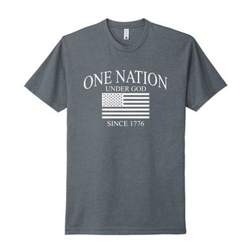 One Nation Under God Since 1776 Flag T-Shirt