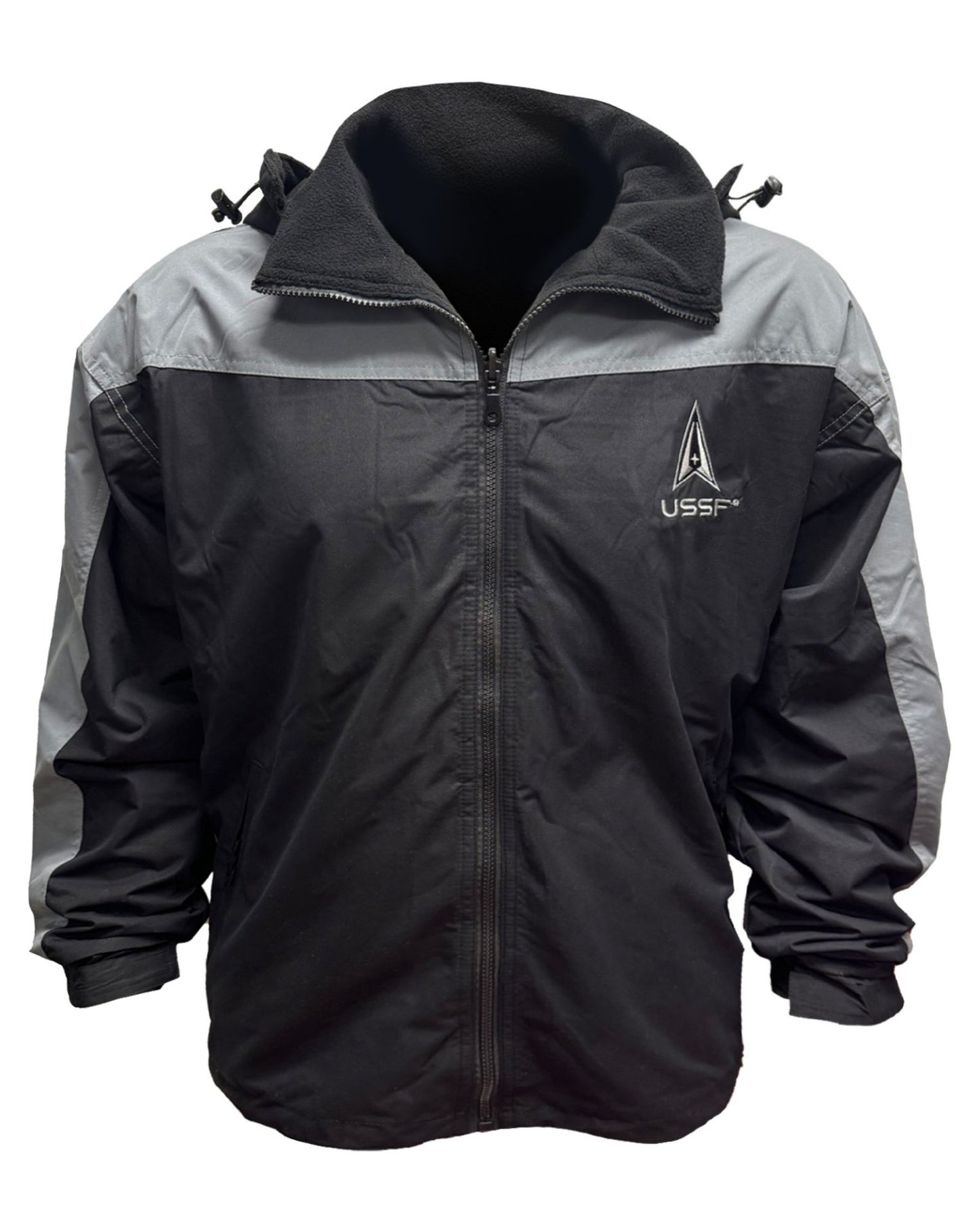 US Space Force Fleece Lined Jacket, Reversible