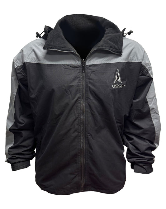 US Space Force Fleece Lined Jacket, Reversible