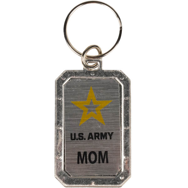 Army Mom Key Chain, Star