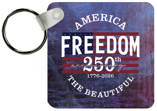 America The Beautiful  250th Key Chain