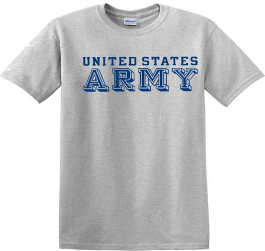 United States Army on Grey Children's T-Shirt