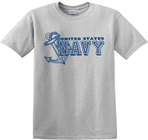 United States NAVY on Grey Children's T-Shirt