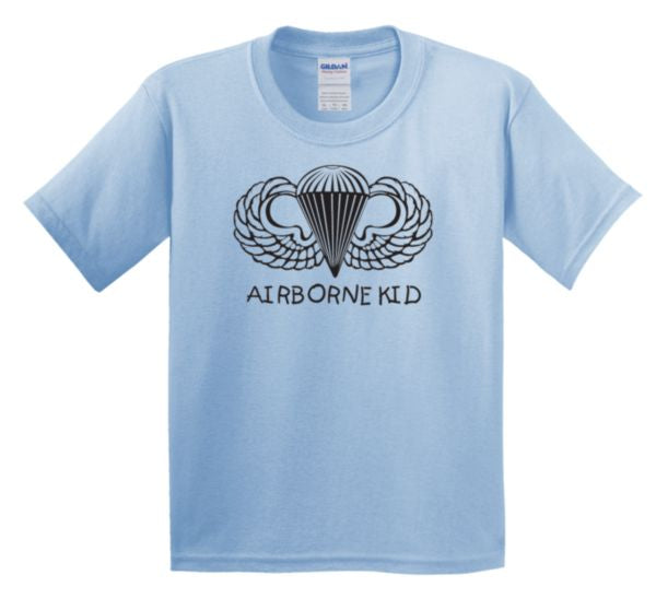 Airborne Kid on Children's T-Shirt