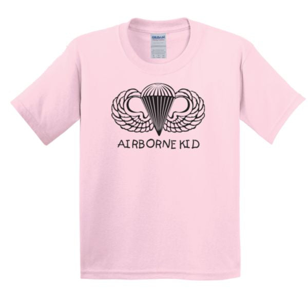 Airborne Kid on Children's T-Shirt