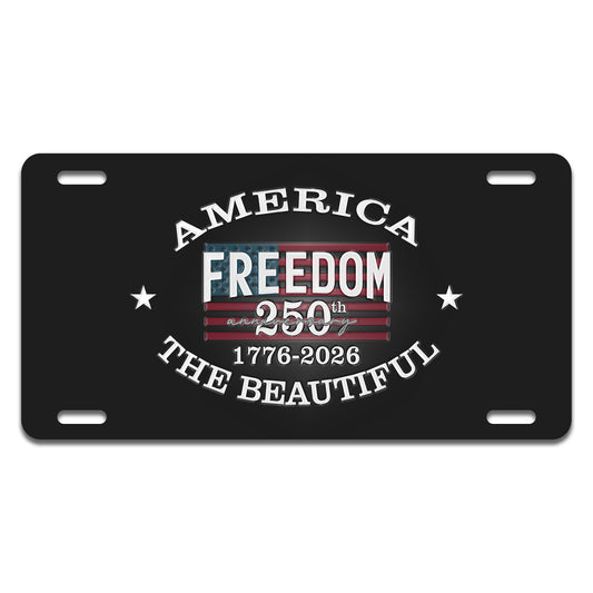 Autotag - America The Beautiful 250th 1776 - 2026 License Plate