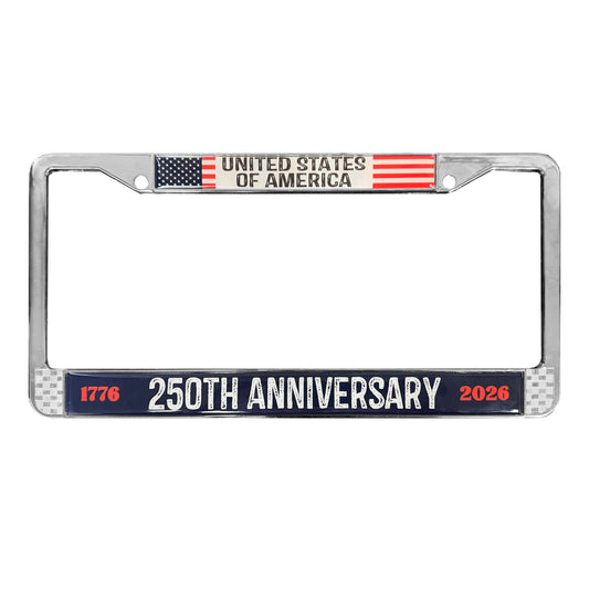 America 250th Anniversary License Plate Frame