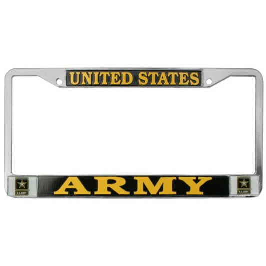 United States Army Combo Plated Army Star License Plate