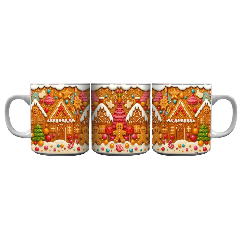 Gingerbread House Holiday Coffee Mug
