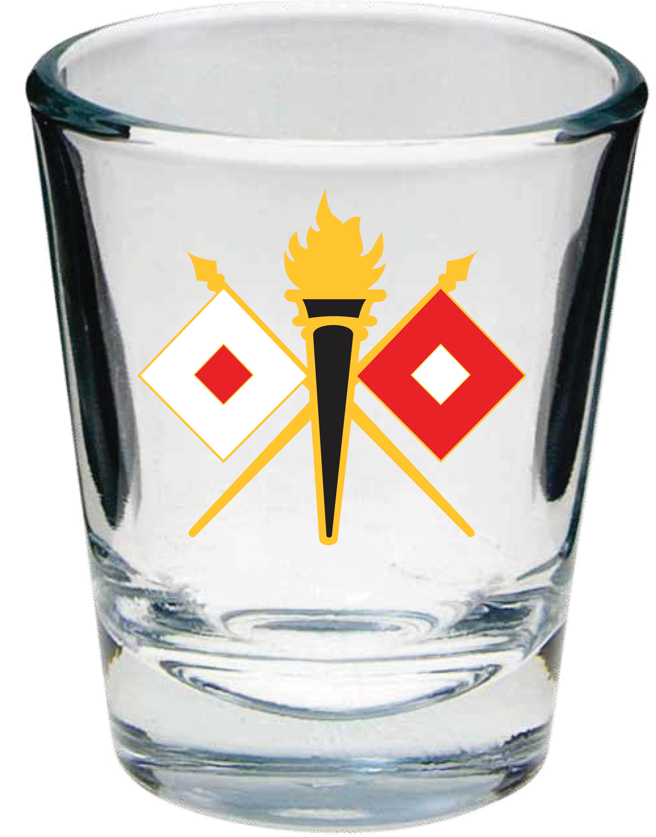 Signal Corps Shot Glass