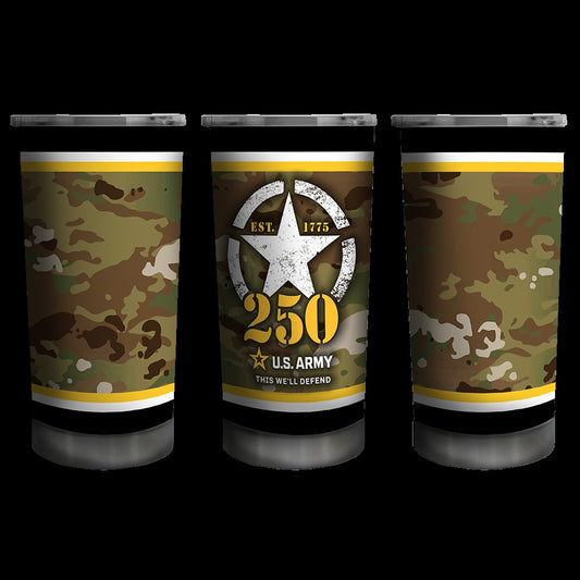 US Army 250th Anniversary Tumbler