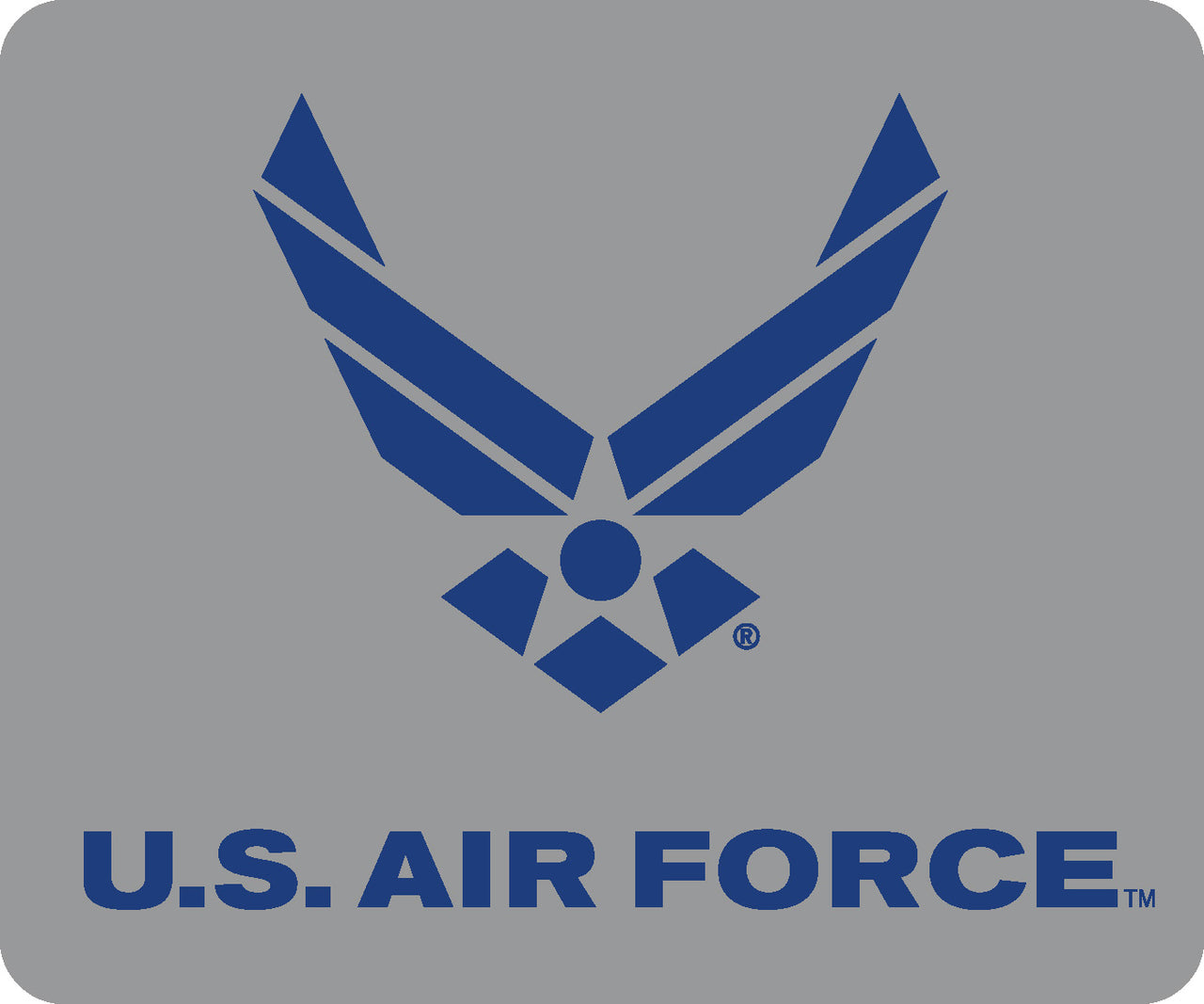 U.S. Air Force Symbol on Mouse Pad
