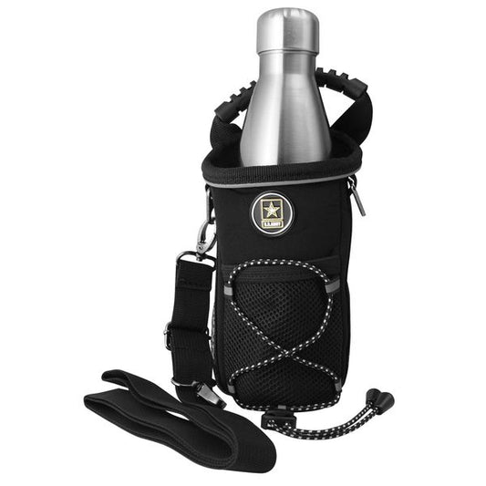 US Army Bottle Holder/Pack with Strap