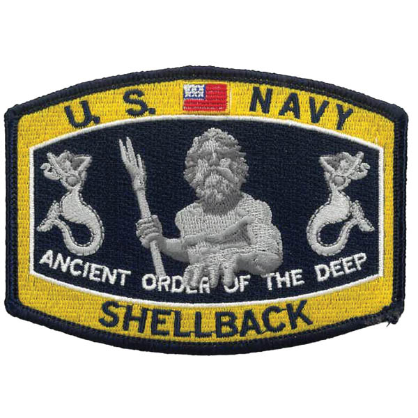 U.S. Navy Ancient Order of the Deep ShellBack Patch β Honor Country